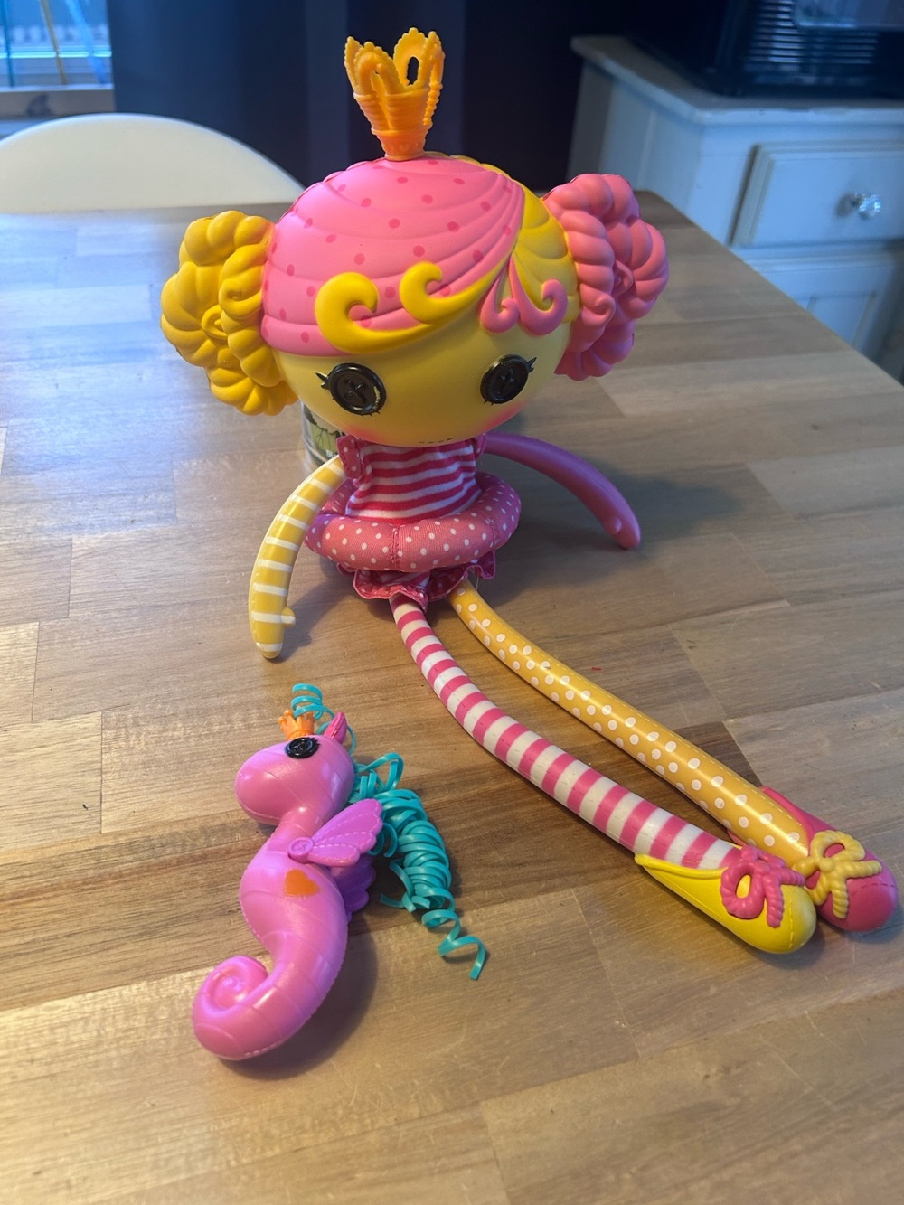 Poupée Lalaloopsy Lala Oopsie princesse genévrier 2012 tête souple